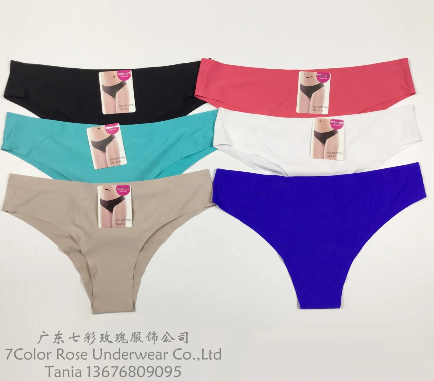 Pure Color Panties Women Leisure Underwear Factory Outlet Custom Brand Ladies for Women M-l-xl,accept Custom Size Bikini Adults