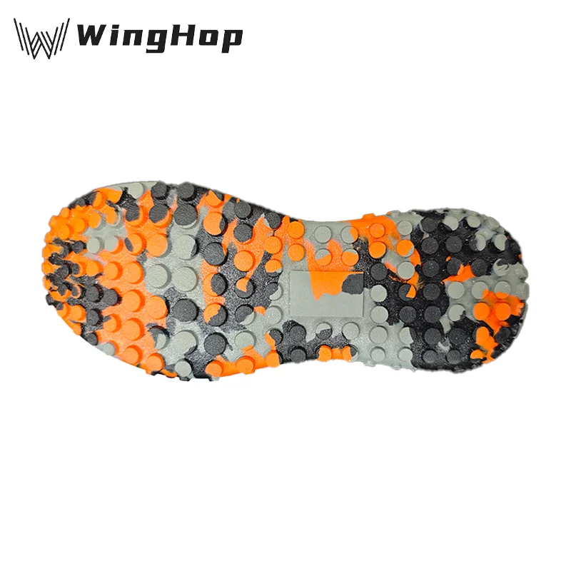 OEM ODM workmanship MD running mens rubber hiking sports tpu Planta de zapato design sping outsole sneaker shoe sole for Romania