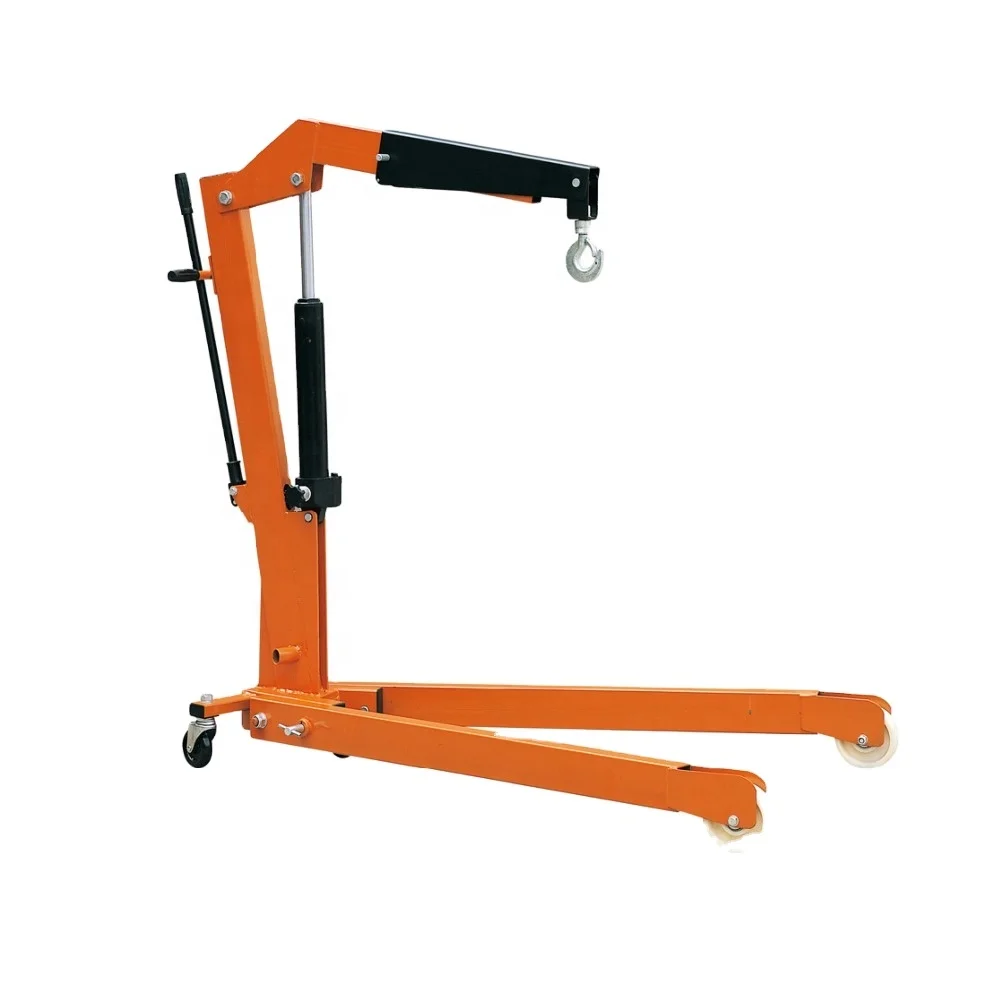 Heavy Duty Type Hydraulic Foldable Shop Crane