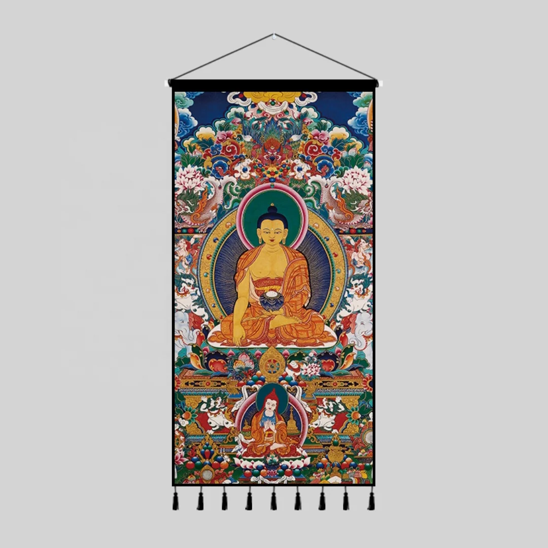 Interior living room sofa wall art tapestry religious style decorative paintings 2021 hot new factory price can be customized