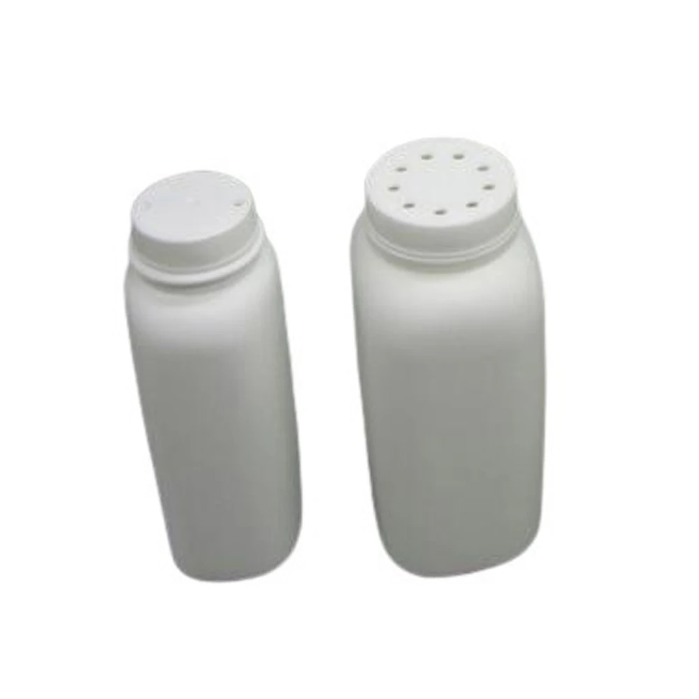 EMPTY 100ML HDPE PLASTIC TALCUM POWDER BOTTLE TWIST CAP