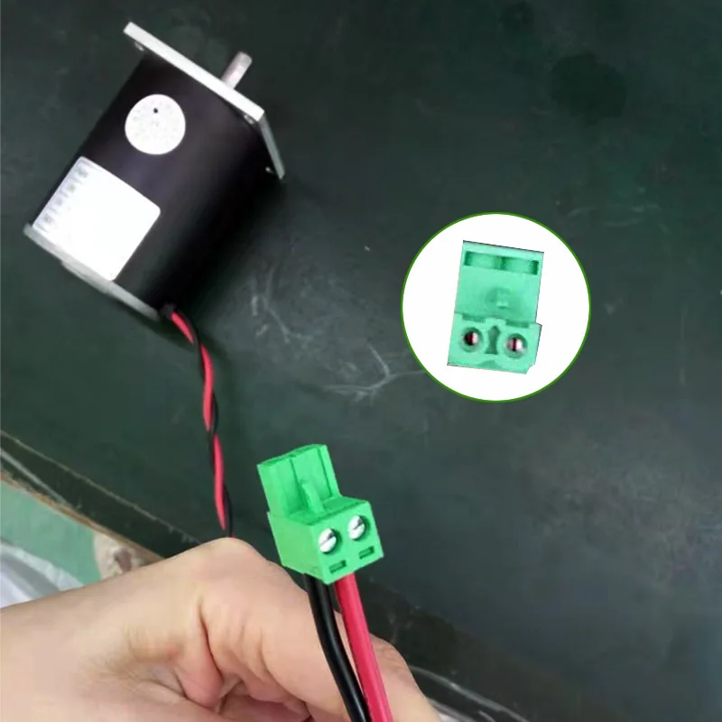 Factory Direct Sale 76mm Hi Speed Permnanent Magnet Brush Electric Motor Dc 24V 240W