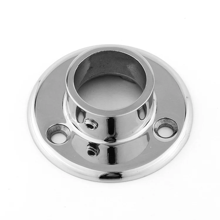 Stainless Steel Handrail Bracket Elegant Balcony Railing and Glass Design Premium Stainless Steel Fittings for Balustrades