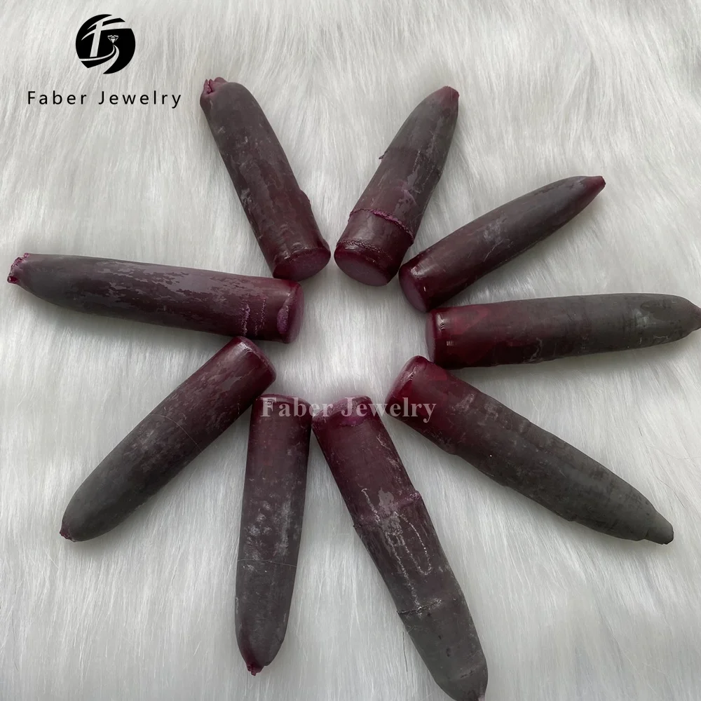 Rare Material Whole Pieces Corundum Rough 05# Ruby Raw Red Corundum