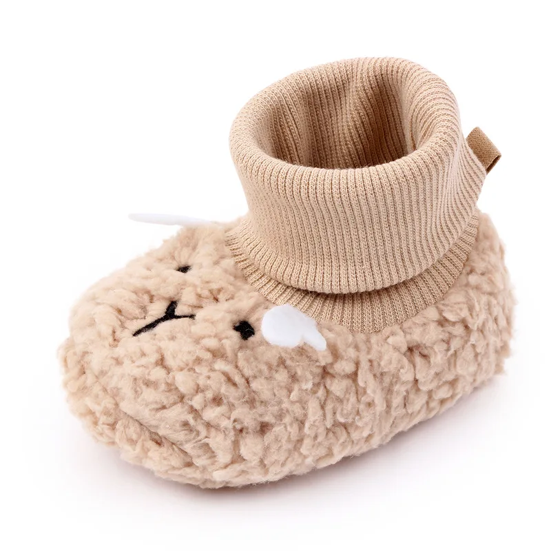 OEM BB10024 Fashional Lace Up Kids Soft Sole Infant Toddler Newborn Bowknot Casual Shoes Leather Baby Girls Shoes