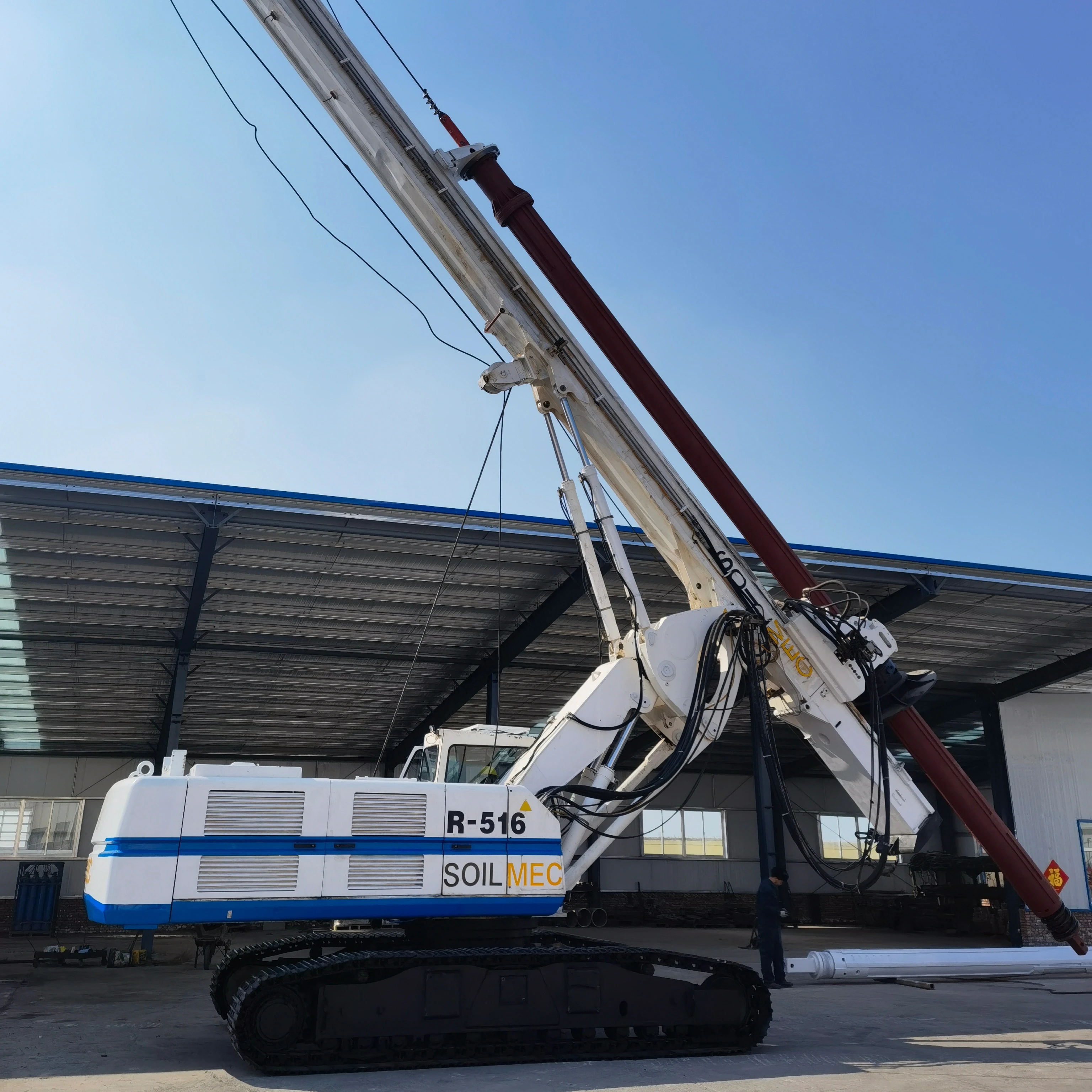 Hot sell pile drill Soilmec R-516 borehole drilling machine price