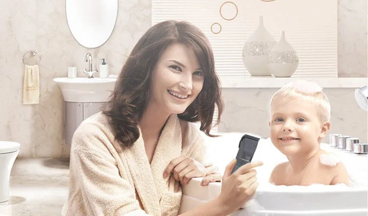 Hand Held Metal Facial Trimmer Hair Rechargeable Professional Electric Hair Trimmers For Men