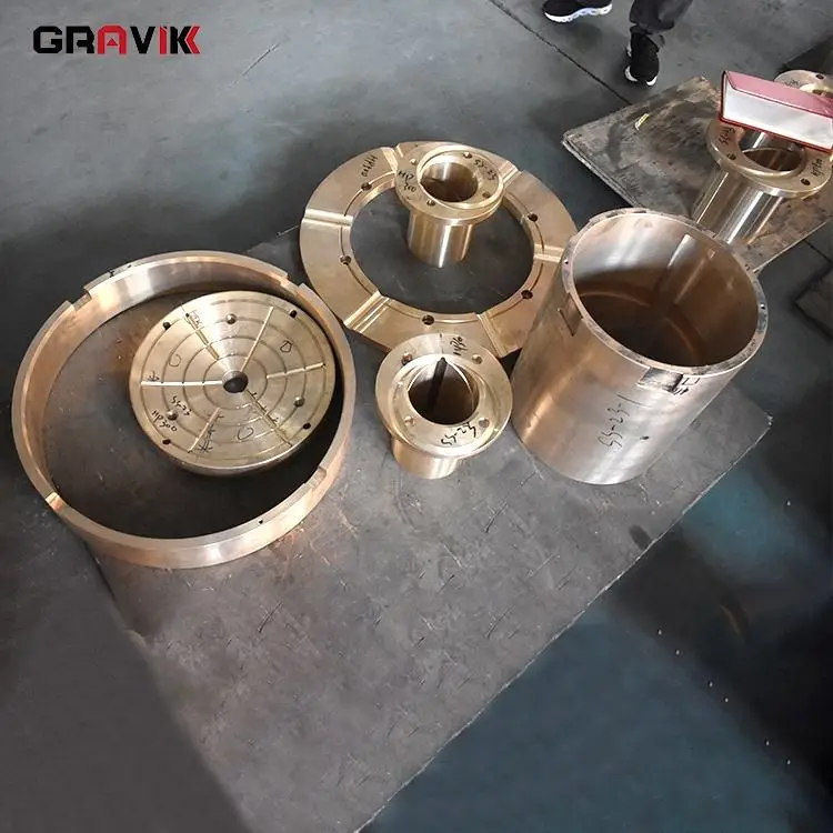 FT Series Cone Crusher Bronze Bushing Material Slip Ring Round Plate