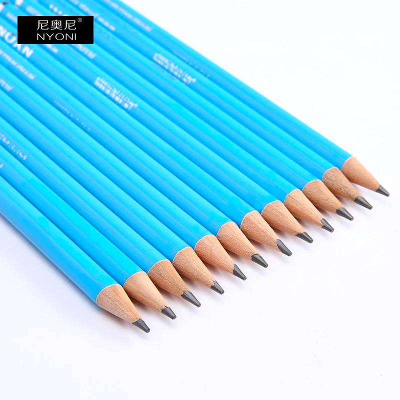 6H 5H 4H 3H 2H H HB B 2B 3B Professional Drawing Sketch Pencils Set
