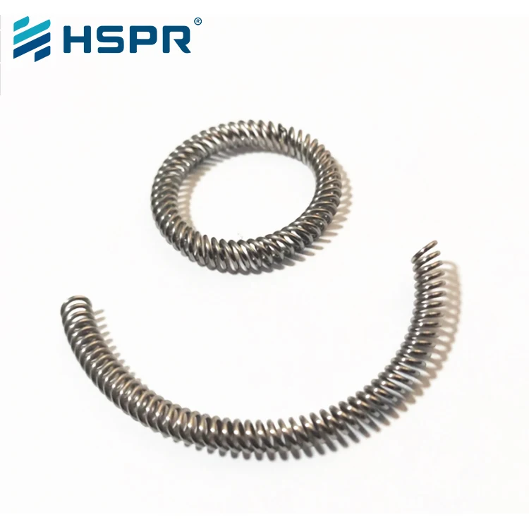 Huihuang Factory Supply  OEM Elastic Stainless Steel Circle Oil Seal Circle Shape O ring Garter Spring