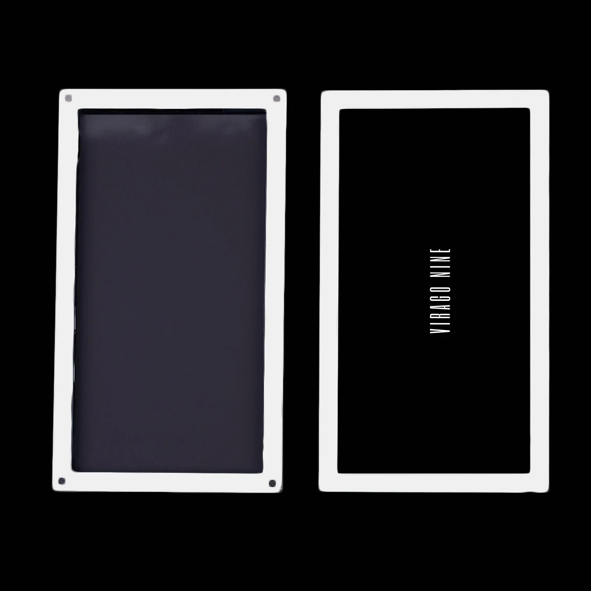 New Acrylic EMPTY Magnetic Eyeshadow Palette High-Gloss Makeup Organizer Pallet Waterproof 9.36*5.5