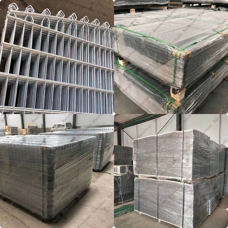 PVC Coated Metal Pyramid Mesh Decorative Fence Double Welded Wire Mesh Fencing Rebound Fencing System For Sports