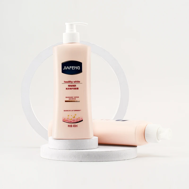 Free Sample Color Customization 200ML 400ML HDPE Flip Cap Hand Cream Bottle Shampoo Bottle Body Lotion Bottle