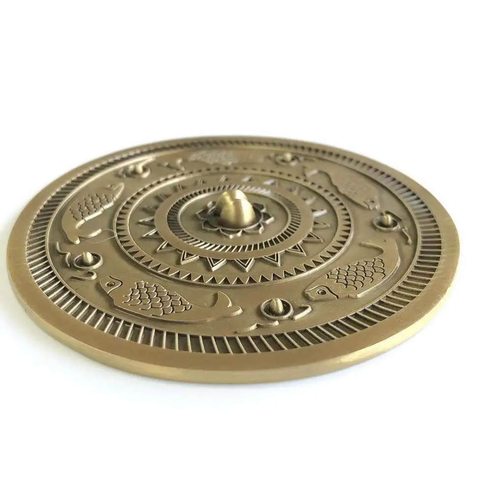 Ancient Mirror Coin Chinese Antique Bronze  Coin Book Souvenir