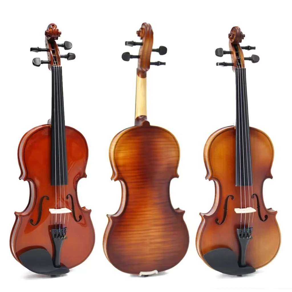 Factory Direct Selling Maple French For Sale Unvarnished Violin