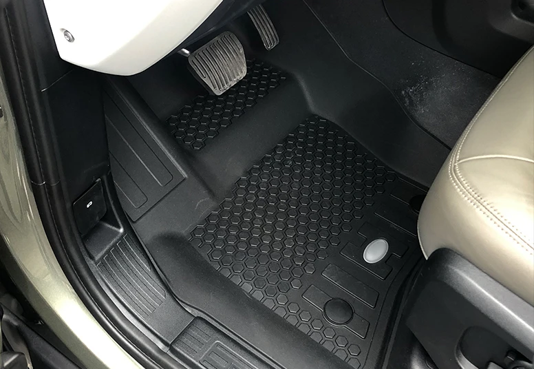 All-Protection Car Cargo Mat Liner New Defender 90 L663 5 Piece Set TPE Car Mats For Land Rover LHD