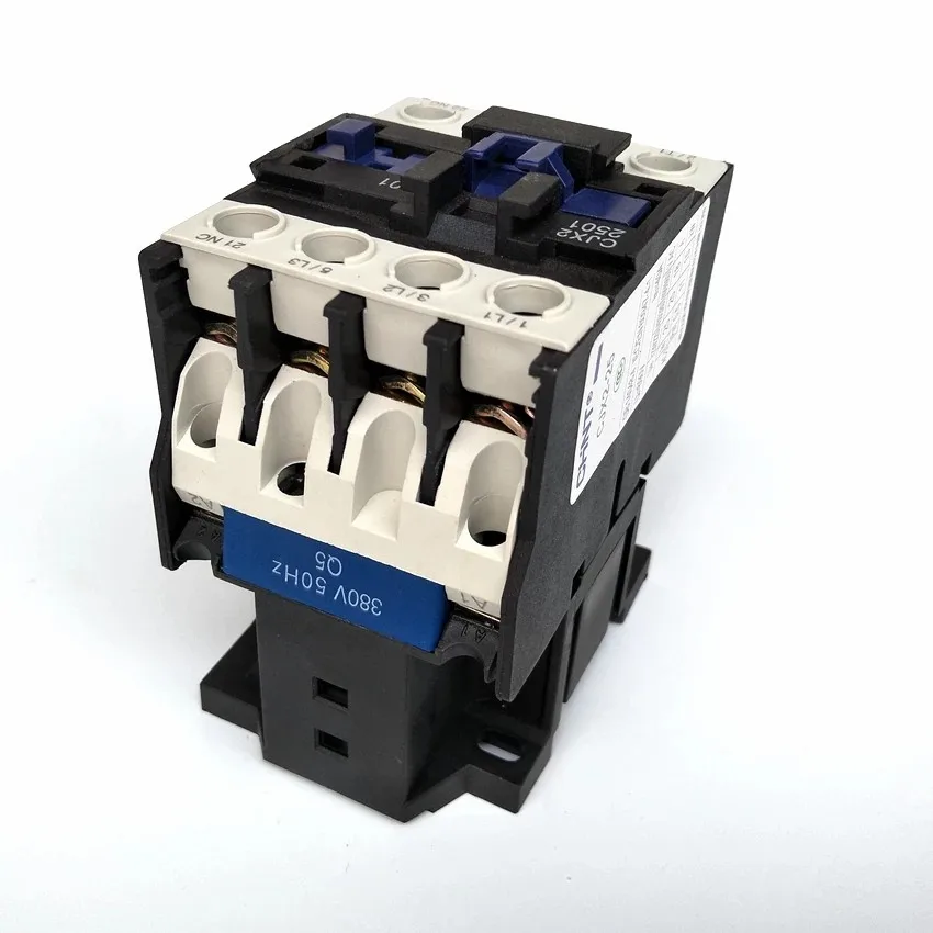 Factory Wholesale CJX2-2501 Ac Magnetic Contactor 25A 40A 220V 380V 415V 440V 660V 3P+1NC Electric Contactor