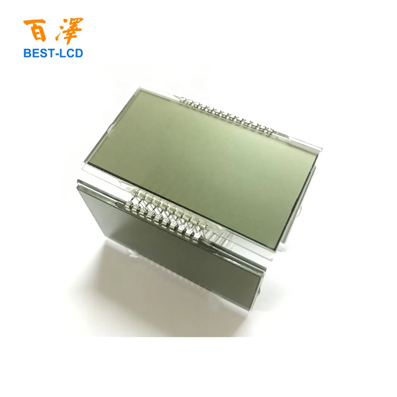 Custom 7 Segment Monochrome TN LCD Display With Backlight For Multimeter /Hybrid Meter /Universal Meter