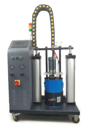 5 Gallon PUR Automatic hot melt Gluing  machine with top quality for small lamp