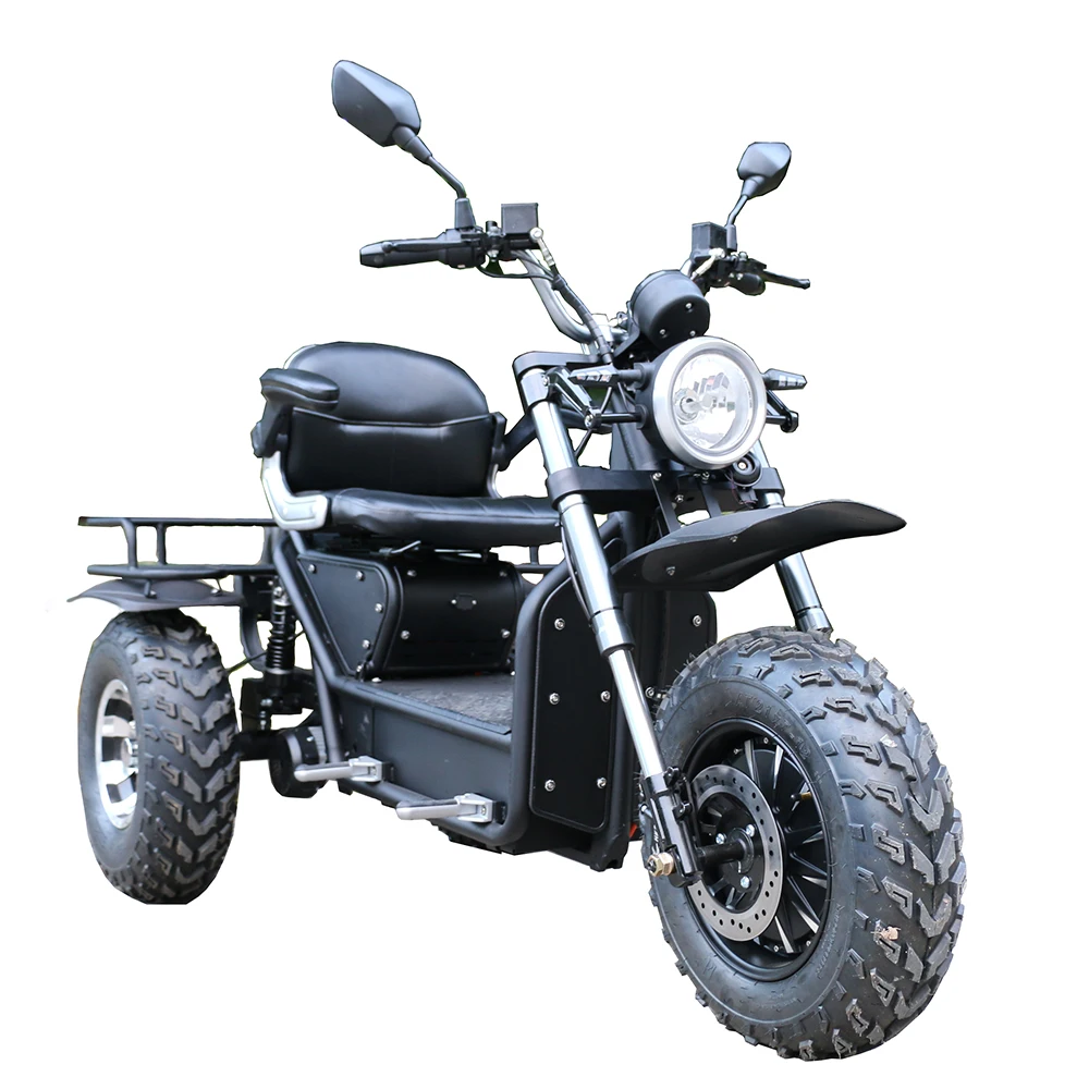 EEC certification 60V electric 3 wheels motorcycle high power scooter for family 1200w motor motorcycles