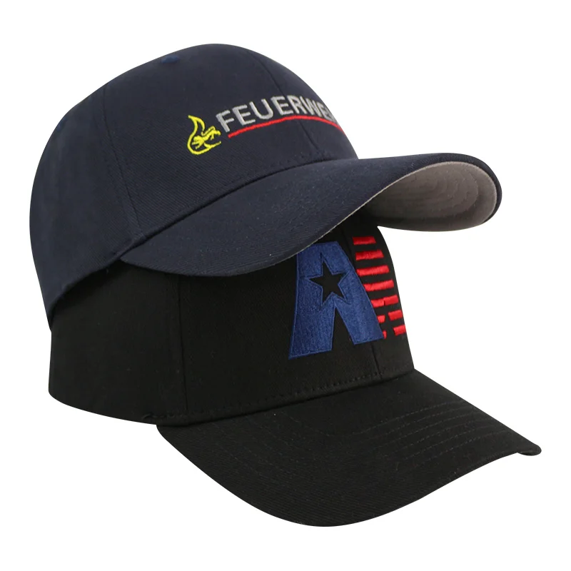 6 панелей, сшитые 3d Структурированные спортивные Бейсбольные кепки с индивидуальным логотипом, мужские кепки