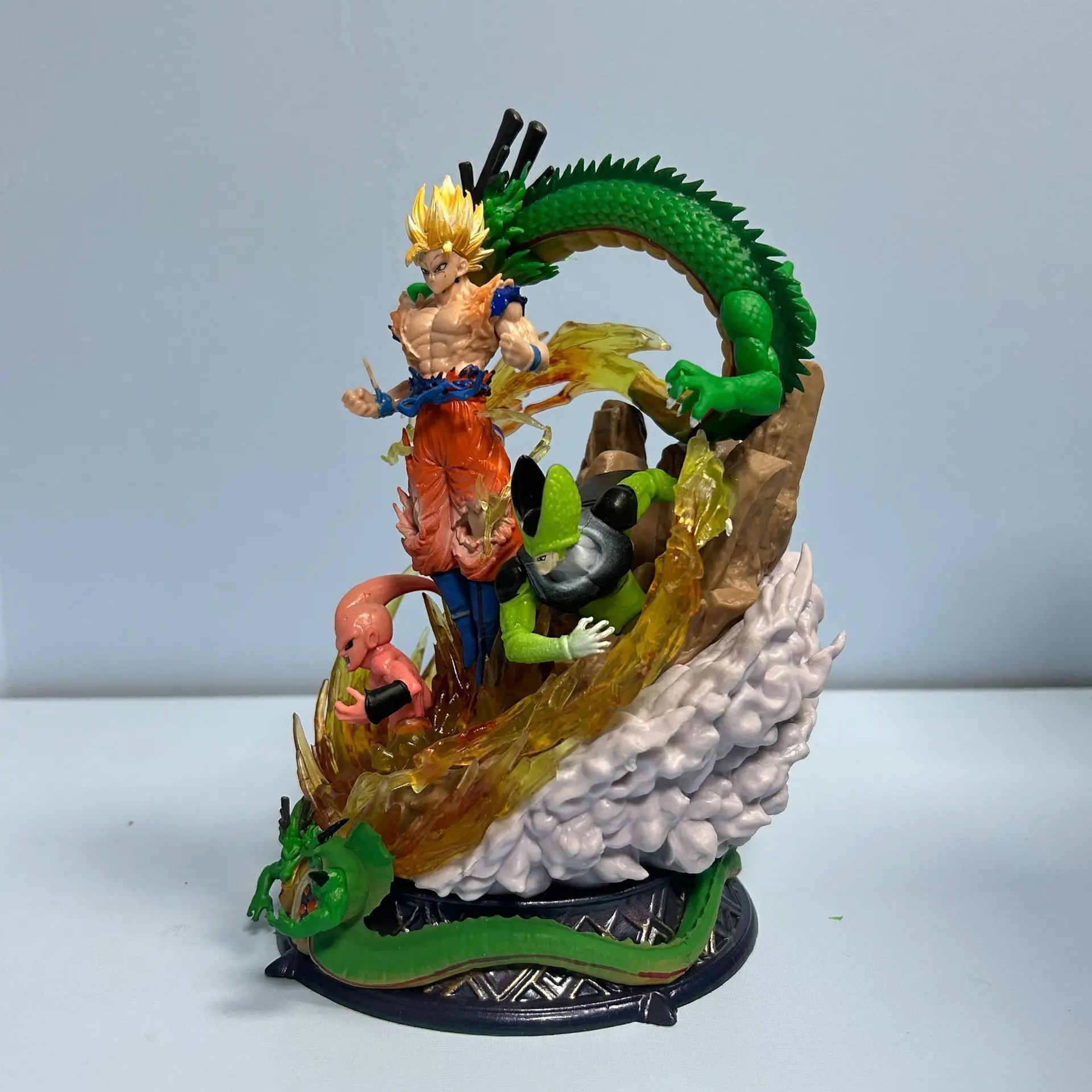 Оптовая продажа GK 6-й юбилейный Goku Saru Frieza Buu модель статуи персонажей фигурки дракона DBZ