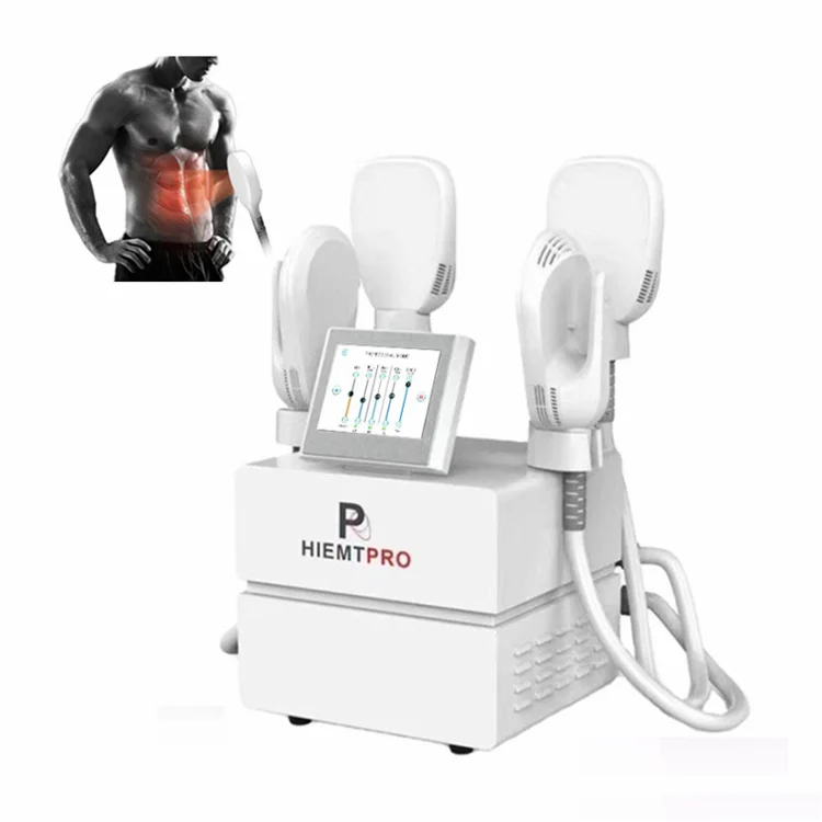 Простая в эксплуатации HIEMT 4 ручки EMslim Nova body sculpting стимулятор мышц ems устройство для быстрого похудения тела потери