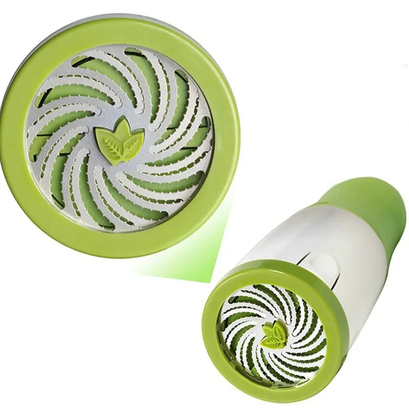Manual Herb Grinder Spice Mill Parsley Shredder Chopper Vegetable Cutter Coriander Mincer Chili and Cilantro Kitchen Tool Gadget