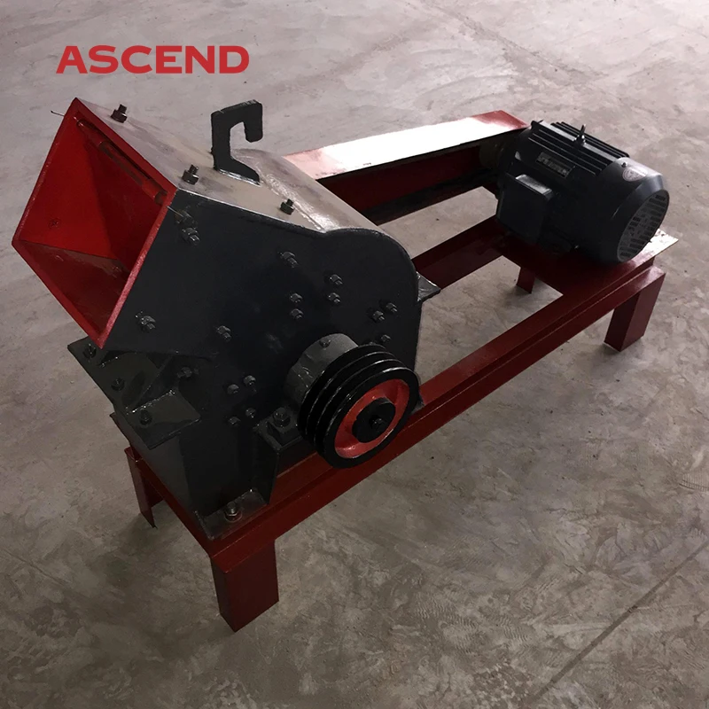 High quality gold ore stone powder making hammer crusher mill machine in Africa