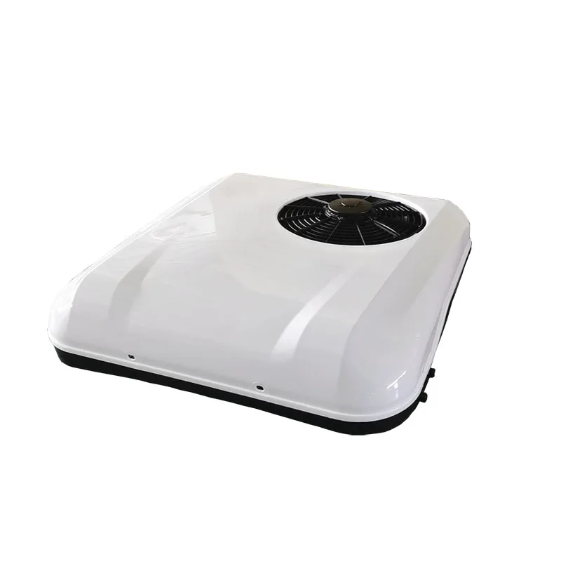 New design 12v 24 volt semi heating and cooling air conditioner camper truck rv rooftop air conditioner