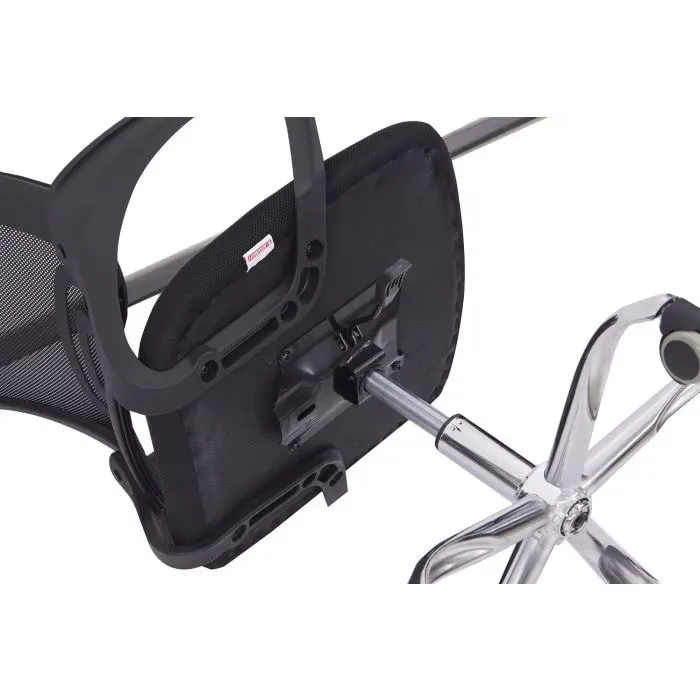 Factory Cheap Modern Metal Base Staff Conference Chair Leather Mid High Back Executive Office Visitor For Meeting Room