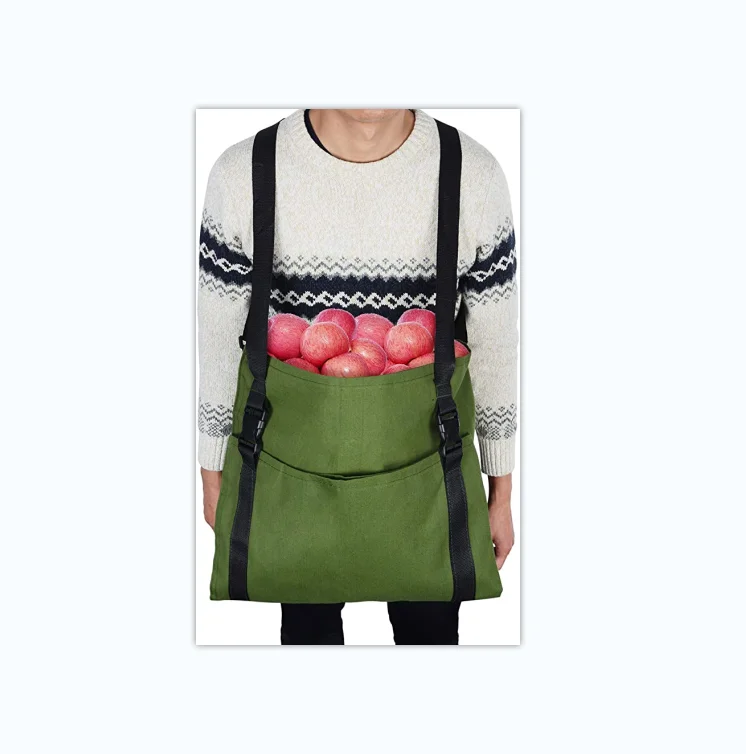 2022 Amazon Hot Sale Fruit Picking Bag Vegetable Harvest Apples Berry Garden Picking Bag