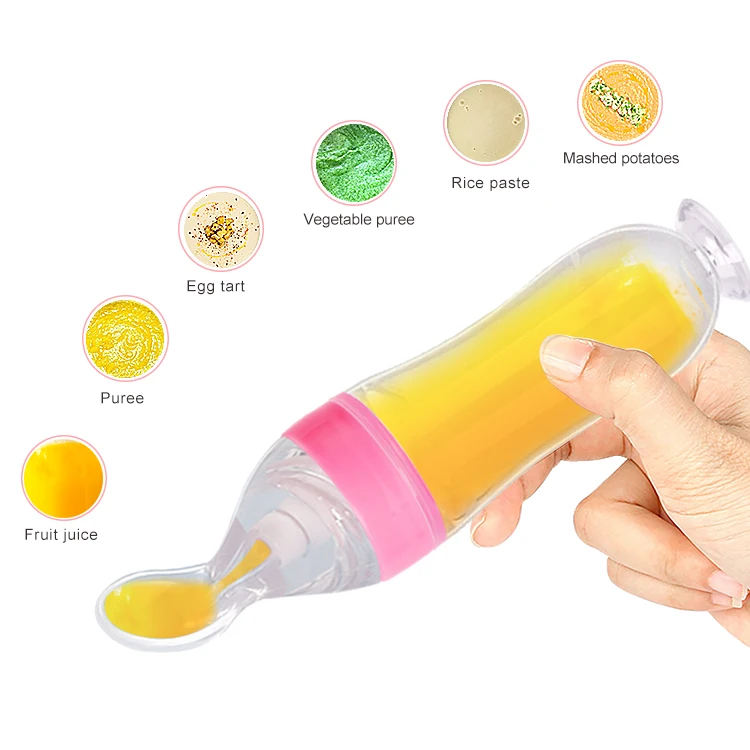 Safe Baby Spoon Feeder Feeding Silicone Nipple Pacifier Baby Fruit Feeder Pacifier Baby Fruit Feeder