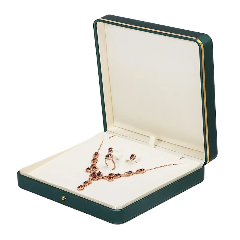 Romi Custom Pu кожаный бархатный Магнитный Роскошный браслет ожерелье кольцо коробка для упаковки ювелирных изделий коробки