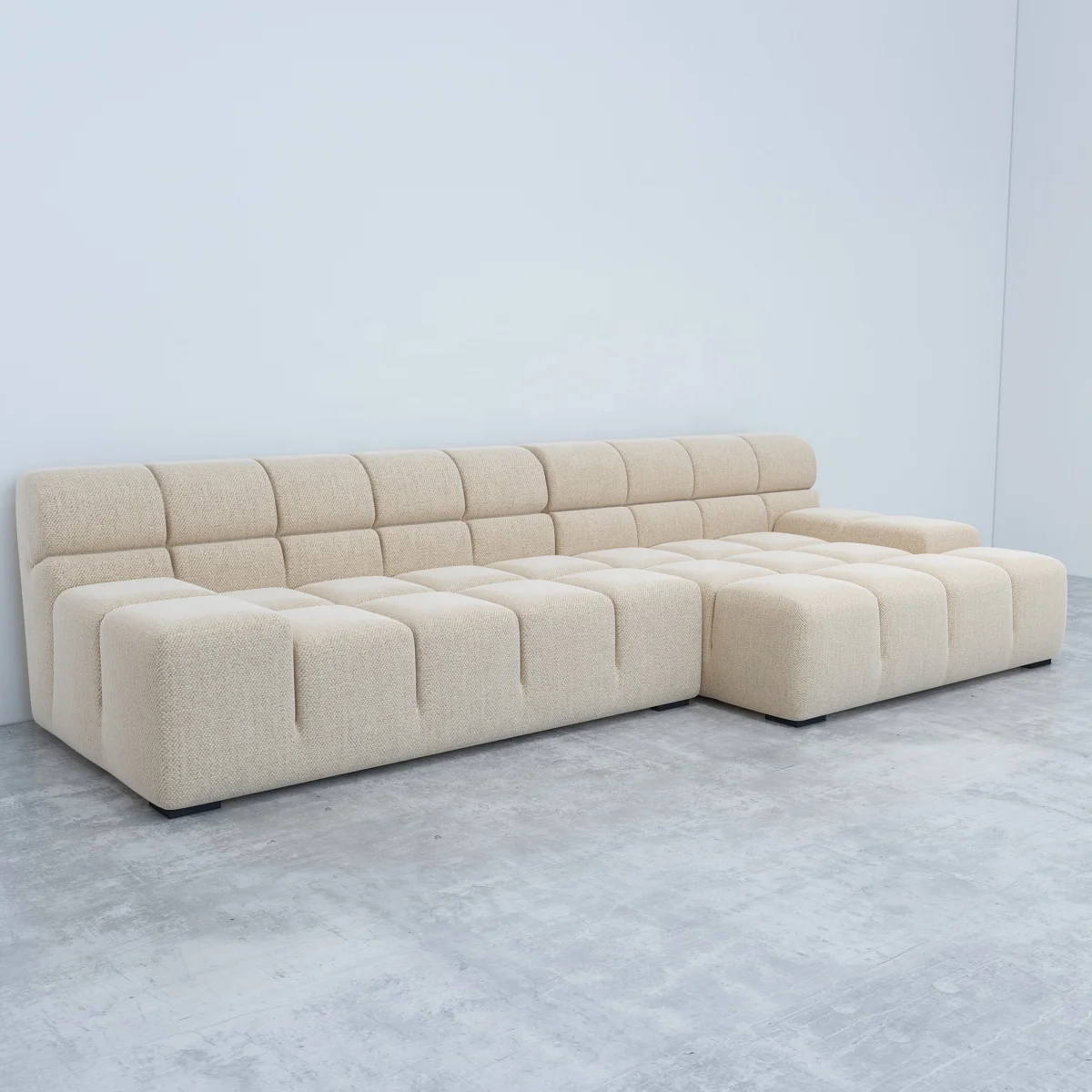 Living room sofa  L shape modular sectional sofa