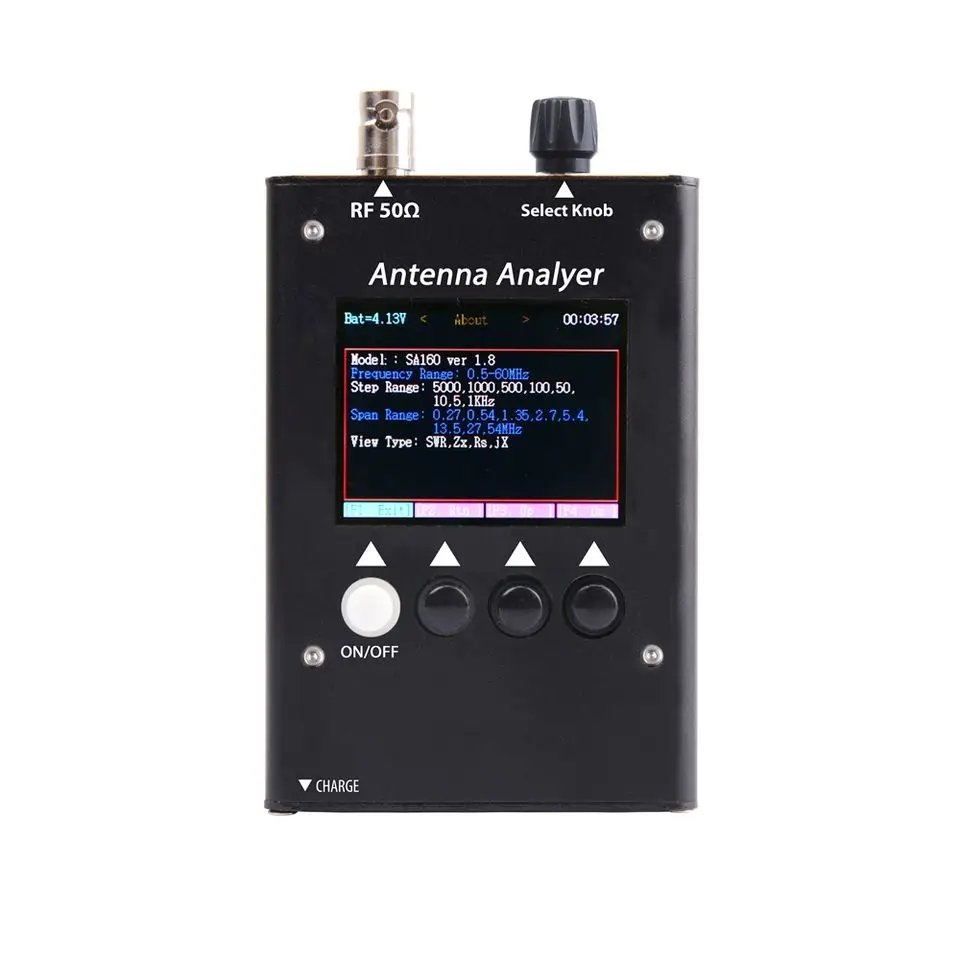 Portable CB Radio SDR radio SURECOM SA-160 0.5-60MHz HF Colour Graphic ham radio antenna analyzer