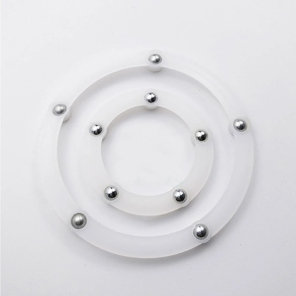 Ball bearing heavy duty base swivel plate plastic turntable
