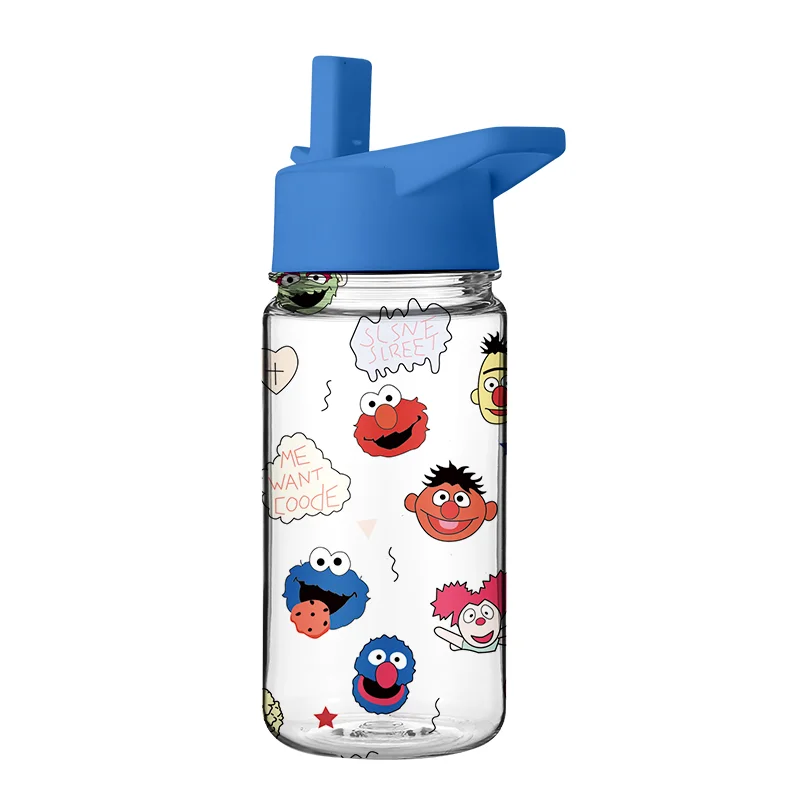 350ML Modern BPA Free Eco-Friendly Tritan Children Water Bottle Kids Straw Baby Sippy Cup Drink Feeding Bottle