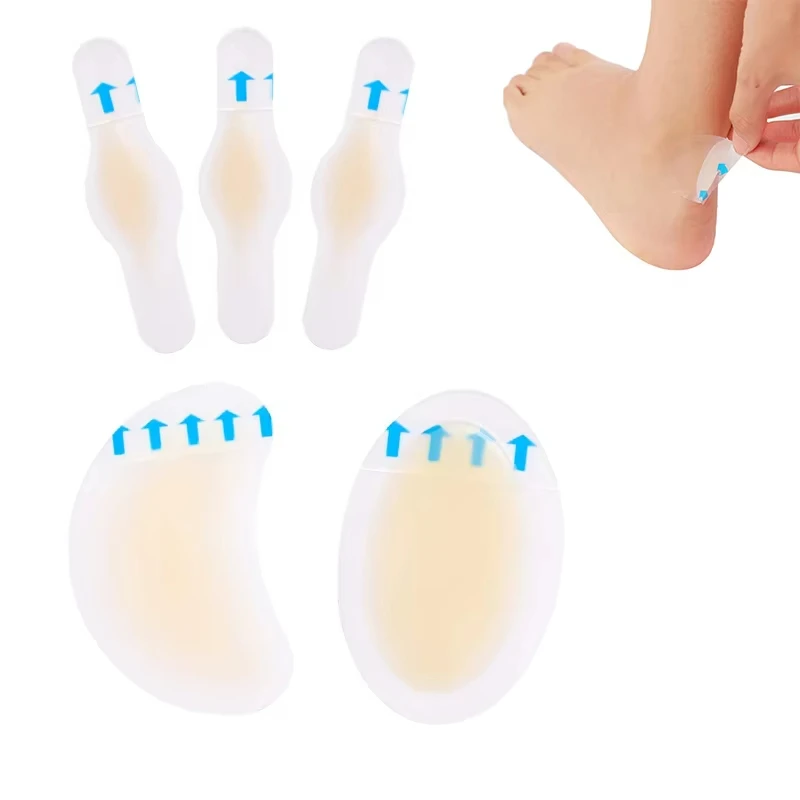 Top Selling Hydrocolloid Blister Plaster for Feet Heel Medical Consumables from Manufacturer for Europe UK USA Canada etc