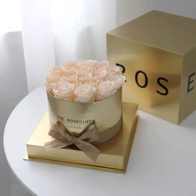 Wholesale 2022 new design popular preserved roses new gift eternal rose preserved flower in box