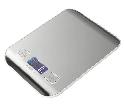 5 Kg 11lb KFS-E12 Stainless Steel Household LCD Digital Weighing Scale  Electronic Kitchen Scale Smart Food Scale Waterproof