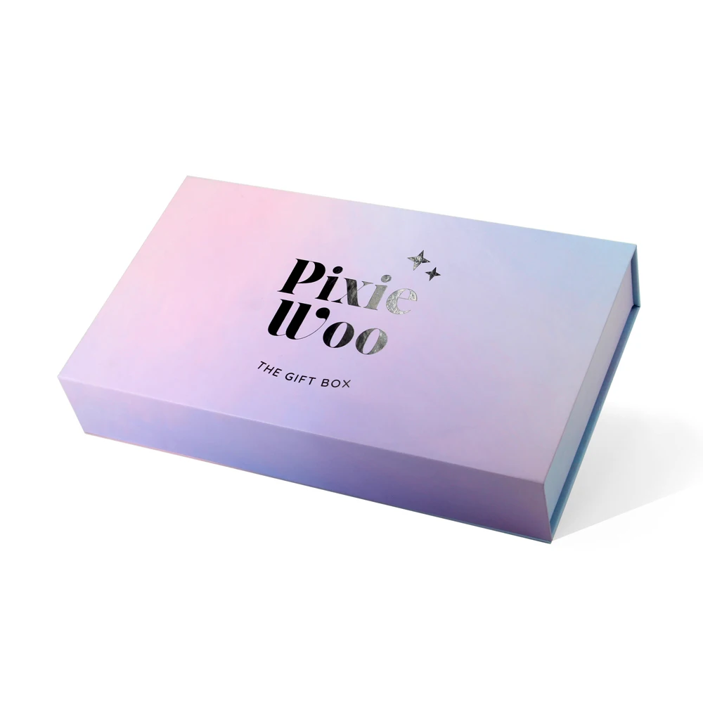 Custom Luxury Rigid Magnetic Paper Gift Bobby Pin Comb Packaging Hair Brush Package Box For Hair Clip