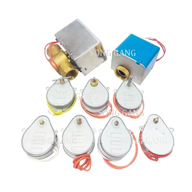 UL attestation AC Synchronous Motor Household electrical appliances Air valve actuator Motor  AC 24V 110V 220V 230V 5RPM 6W CCW