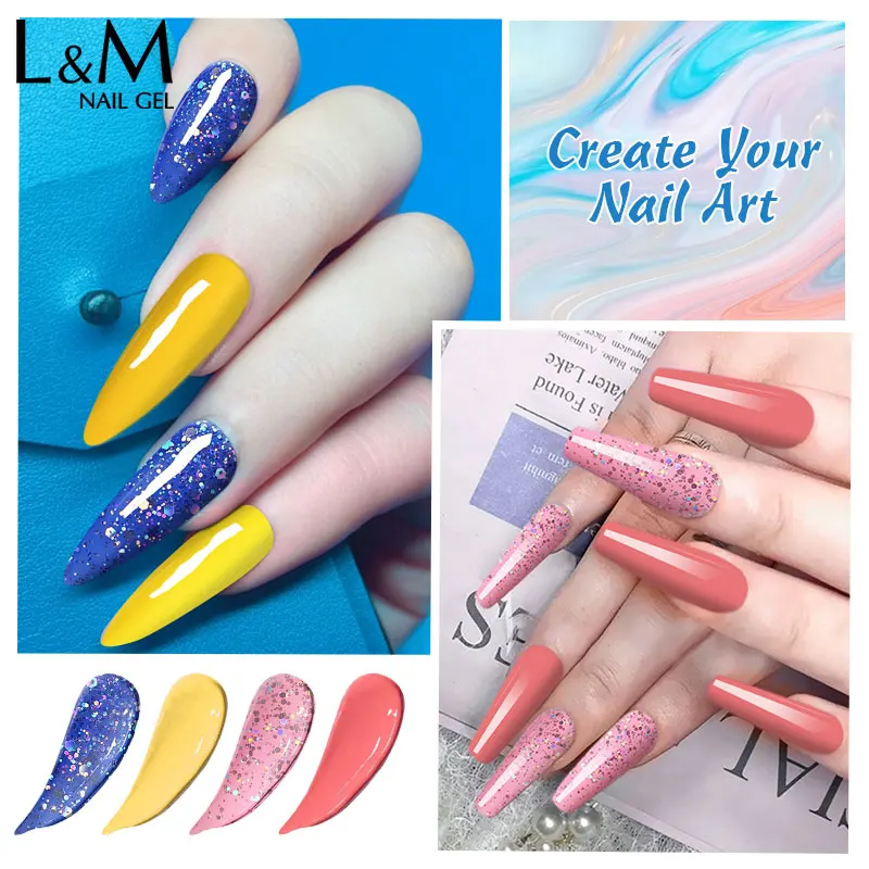 ibdgel pretty 36 colors set nail uv gel polish for nail salon