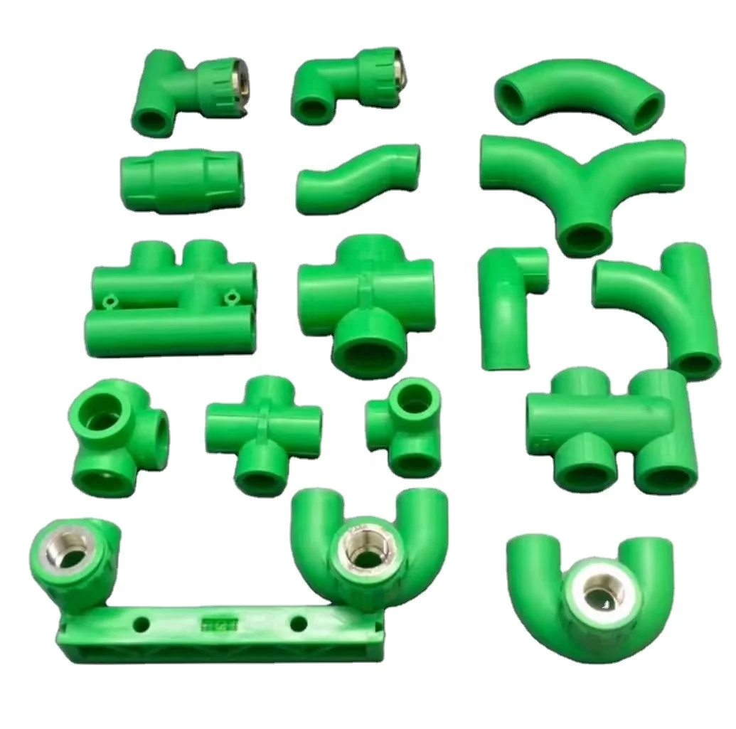 
A Plumbing Material Tube 25mm 32mm Long Straight PPR Elbow Pipe For Water 