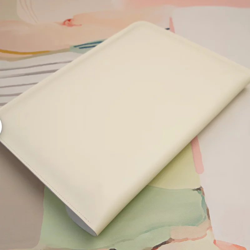 Custom PU Leather Laptop Bag Fashion Gifts Charger Pouch Luxury Simple Laptop Protect Case Cover