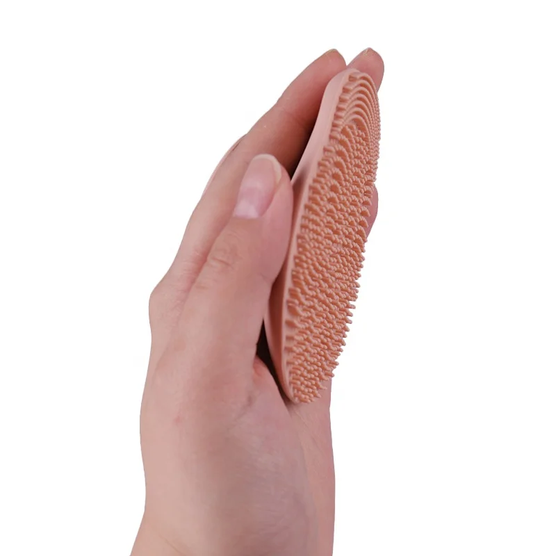 Silicon Face Scrubber Washing Massage Silicone Scrubber Face Brush Baby Face Cleaning Brush