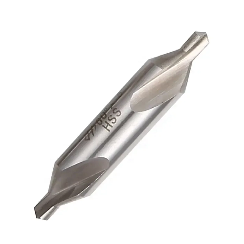 6pcs HSS Combined Center Drills 60 Degree Countersink Angle Bit Set 1.0mm 1.5mm 2.0mm 2.5mm 3.5mm 5mm Metal Drill Bit
