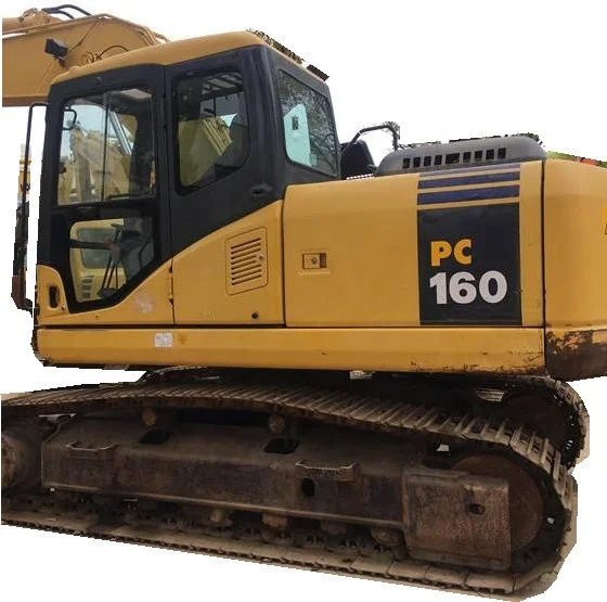 
USED EXCAVATOR DIGGER Komatsu PC160-7 SECOND-HAND DIGGER GOOD CONDITION LOW PRICE FOR SALE AND LOW FAILUER RATE 90% NEW 