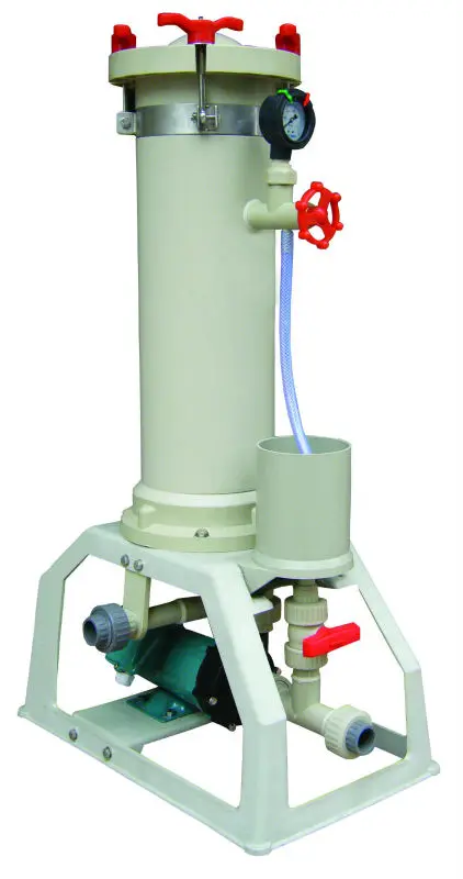 JEC brand good quality electroplating  filter with cartridge zinc copper plating